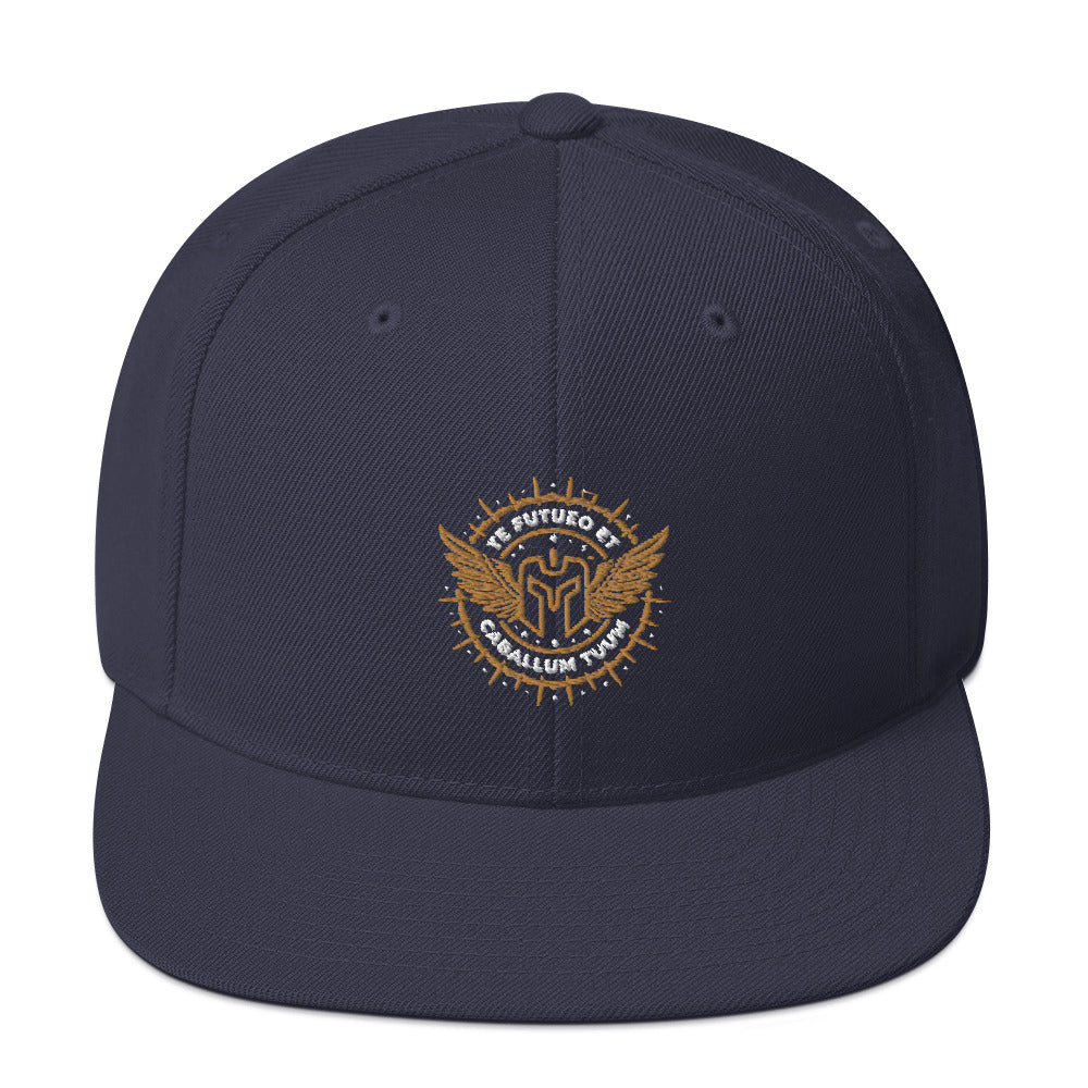 Te Futueo et Caballum Tuum (Latin - Screw you, and the horse you rode in on) Snapback Hat