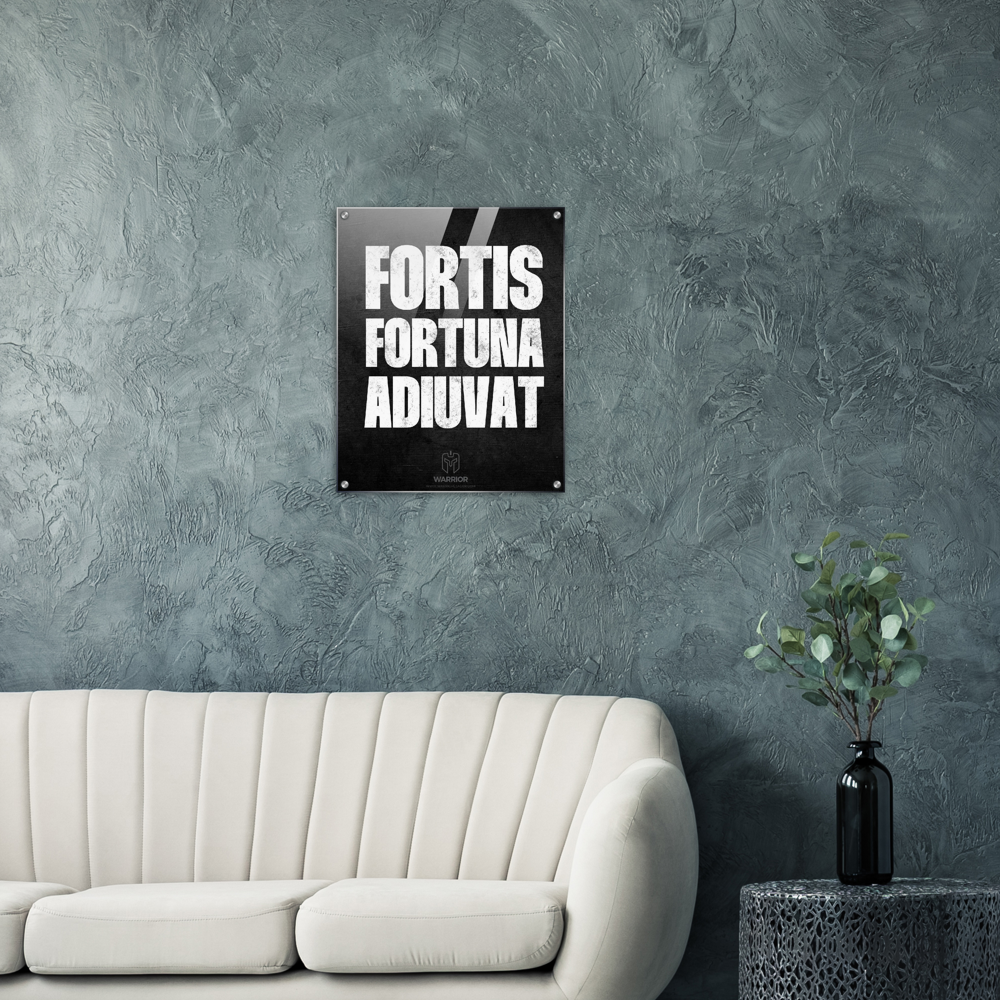 Fortis Fortuna Adiuvat Acrylic Print