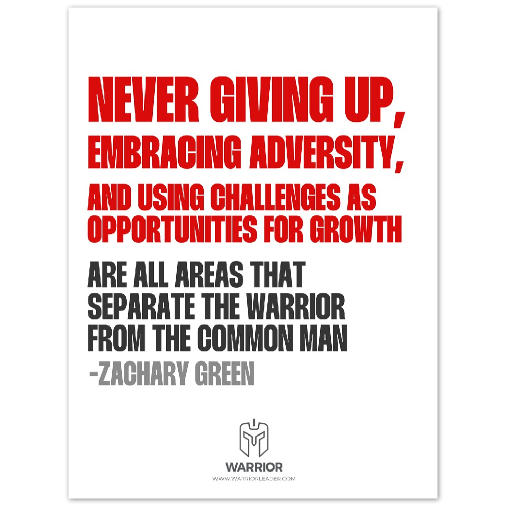 Never Giving Up by Zachary Green Aluminum Print