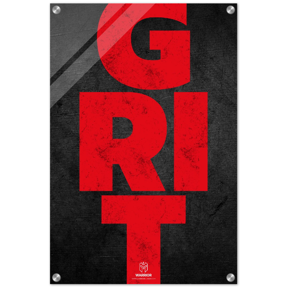 GRIT Warrior Head Acrylic Print