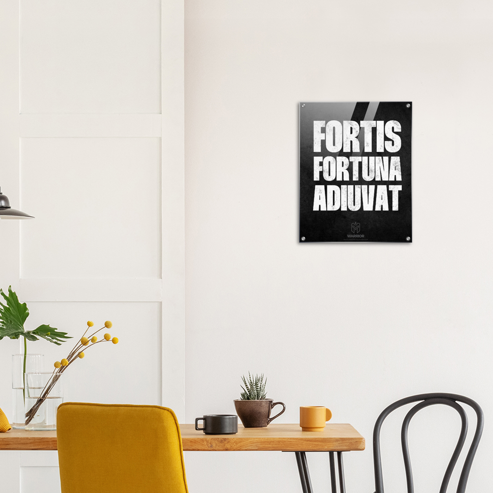 Fortis Fortuna Adiuvat Acrylic Print