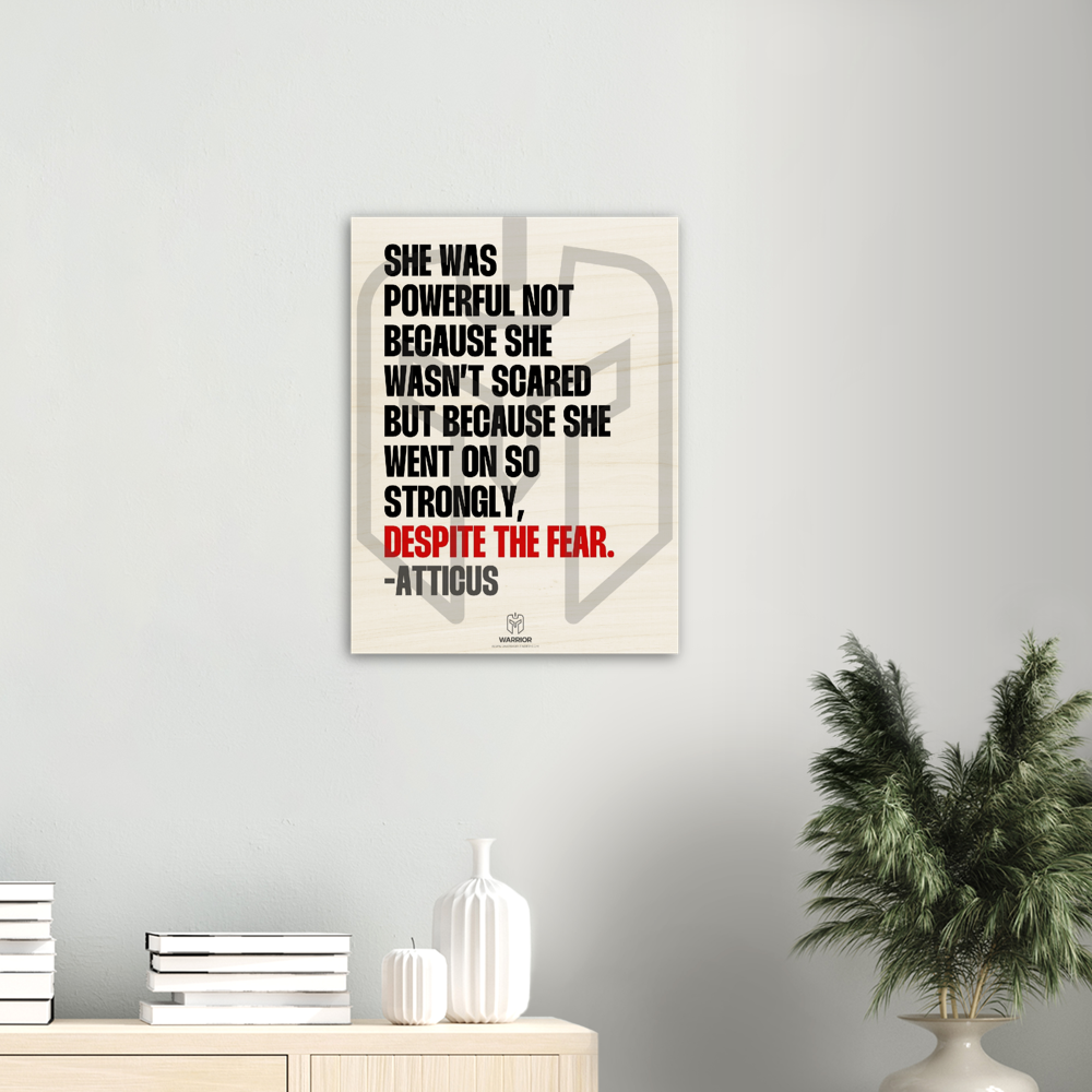&quot;SHE&quot; is a Girl Power by Atticus Wood Prints