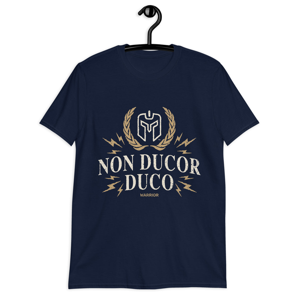 NON DUCOR DUCO (Latin- I Am Not Led, I Lead) Warrior - Short-Sleeve Unisex T-Shirt