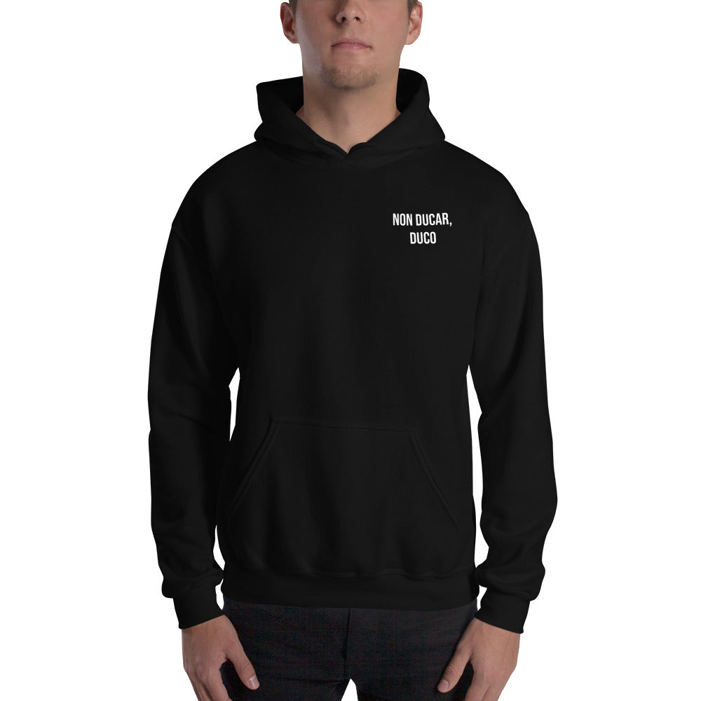 FORTUNA, ADIUVAT, FORTIS (Goddes of fortune and goodluck, save or aid, strong) Unisex Hoodie